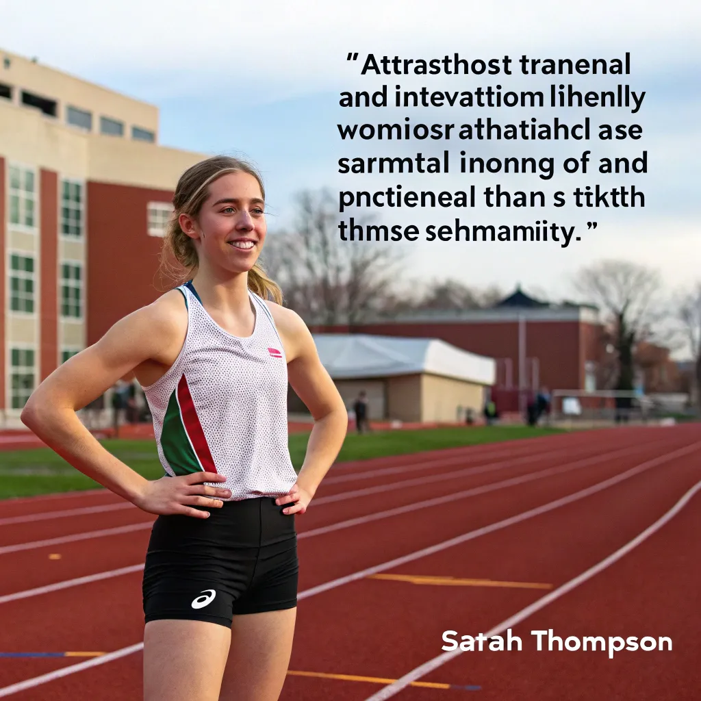 Athletic Student Testimonial - Sarah Thompson
